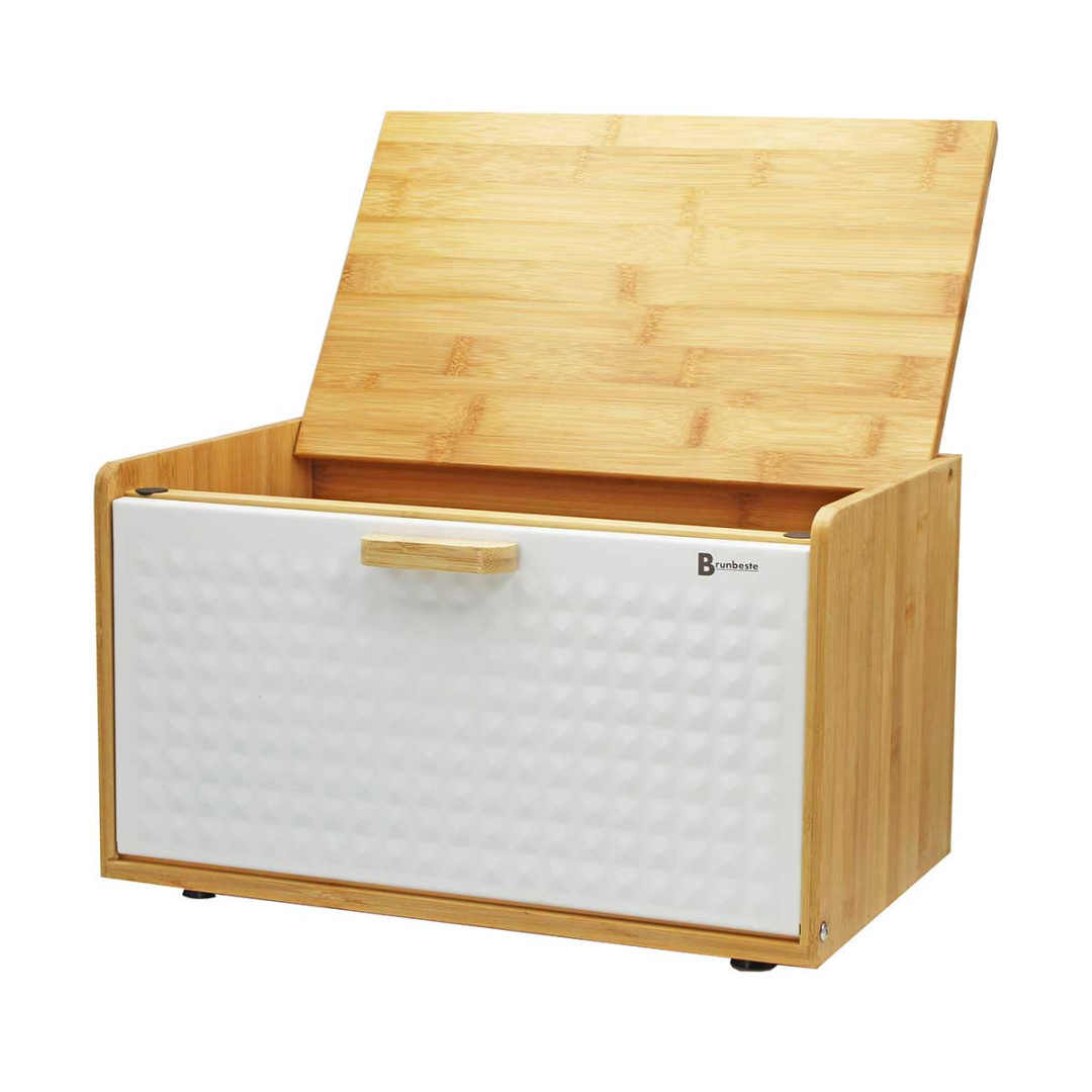 CHLEBAK POJEMNIK NA PIECZYWO BAMBUSOWY DWUSTRONNY 4257